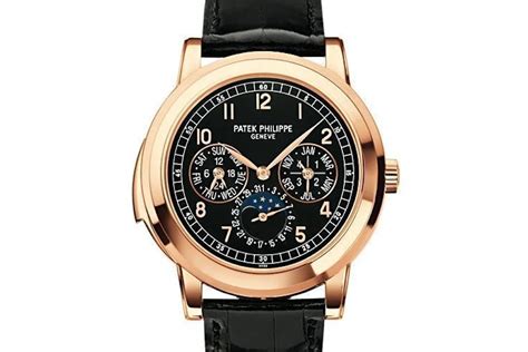 patek philippe minute repeater perpetual calendar black dial 5074r